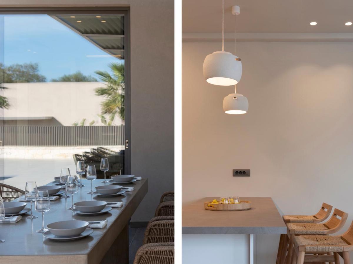 Athina Luxury Villa, With Pool & Walk To The Beach, By Thinkvilla Chania  Luaran gambar